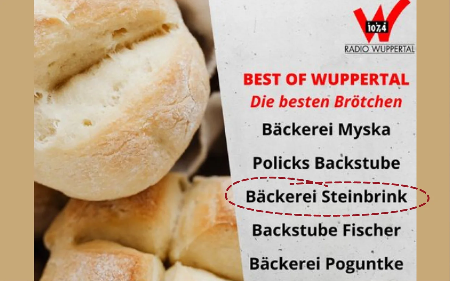 Beste Brötchen im Tal